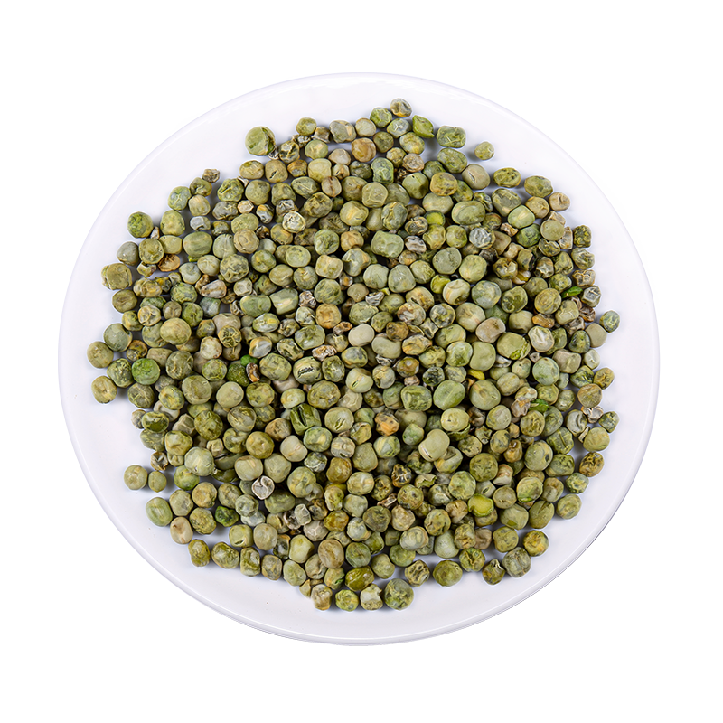 Mazăre de grădină verde deshidratată